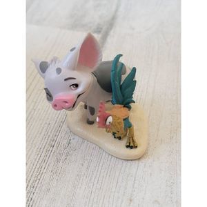 Hai Hai rooster Pua Pig Moana Disney Pixar toy figure